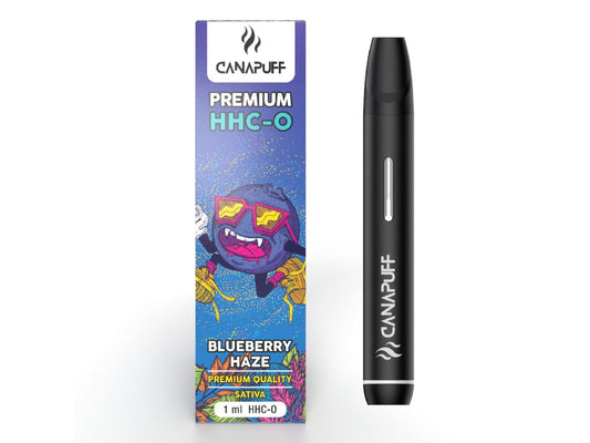 HHC Shop24 Premium HHC-O Vape Blueberry Haze 96% von CanaPuff - HHC 96%, (1ml) Canalogy s.r.o.