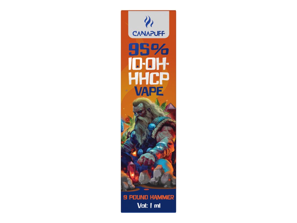 HHC Shop24 Einweg Vape 9 Pound Hammer 95% 10-OH-HHCP 1ml von Canapuff Canapuff