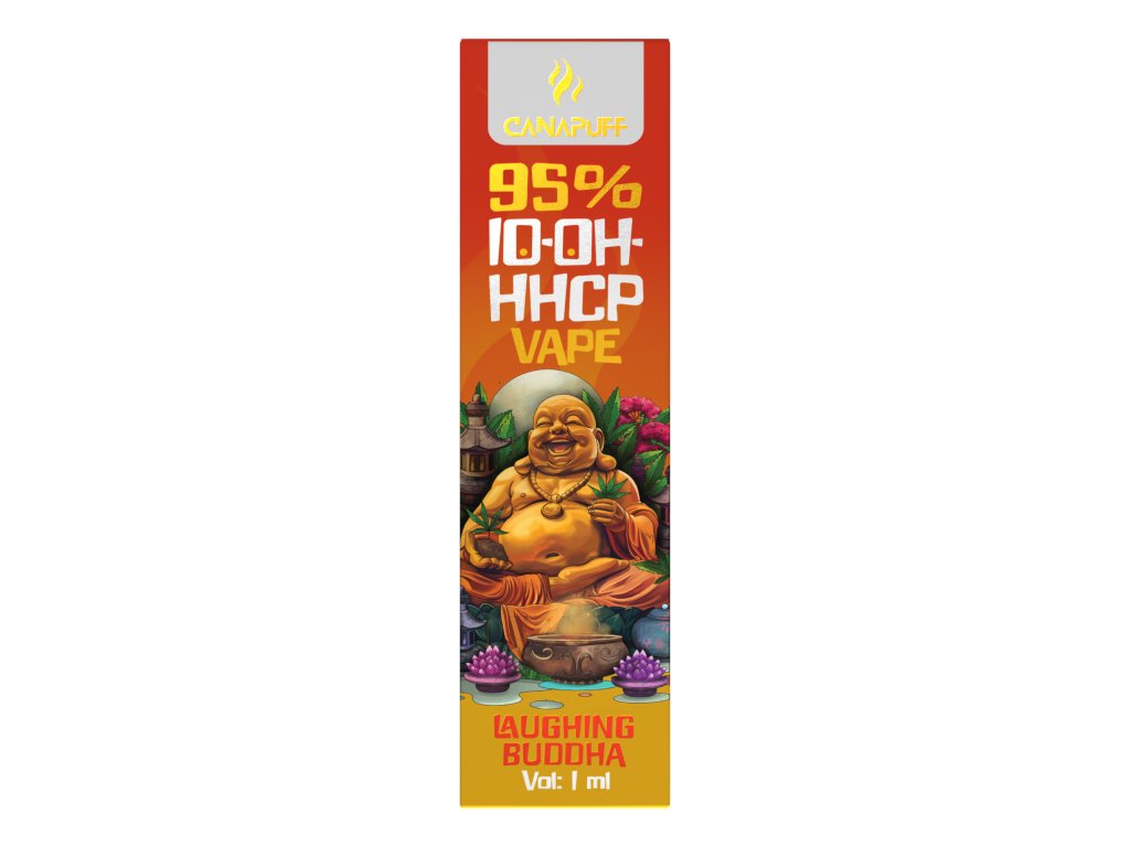 HHC Shop24 Einweg Vape Laughing Buddha 95% 10-OH-HHCP 1ml von Canapuff Canapuff