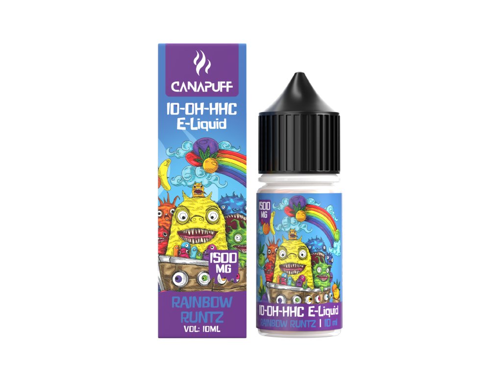 10-OH-HHC Liquid 1.500mg - Rainbow Runtz - 10ml von Canapuff