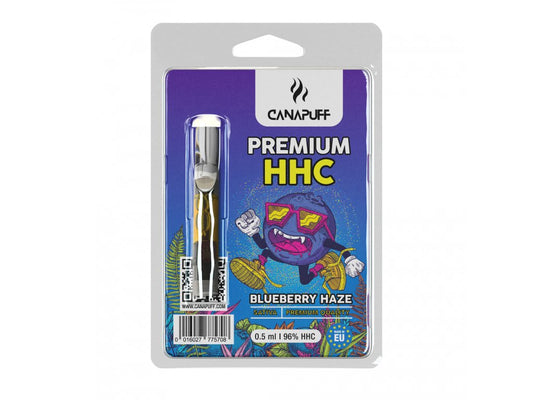 HHC Shop24 Premium Cartridge Blueberry Haze von CanaPuff - HHC 96% (0,5ml) Canalogy s.r.o.