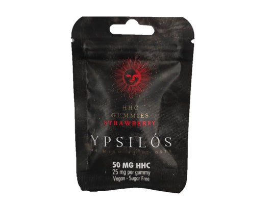 HHC Shop24 Strawberry HHC Gummies von Ypsilos 2 Stk. (25 mg/Stück) Ypsilos