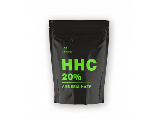 HHC Shop24 HHC-Blüten Amnesia Haze 20% von Canalogy Canalogy