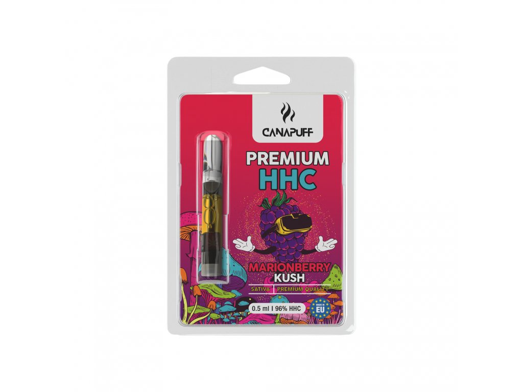 HHC Shop24 Premium Cartridge Marionberry Kush von CanaPuff - HHC 96% (0,5ml) Canalogy s.r.o.