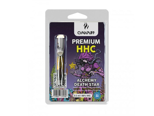 HHC Shop24 Premium Cartridge Alchemy Death Star von CanaPuff - HHC 96% (0,5ml) CanaPuff
