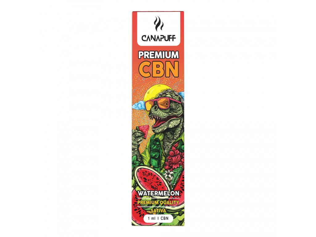 HHC Shop24 CBN Vape WATERMELON 89% von CanaPuff - CBN 89% (1ml) Canalogy s.r.o.