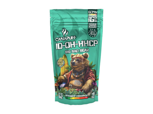 HHC Shop24 Canapuff - Big Bad Bear 60% - 10-OH-HHCP Blüten Canapuff