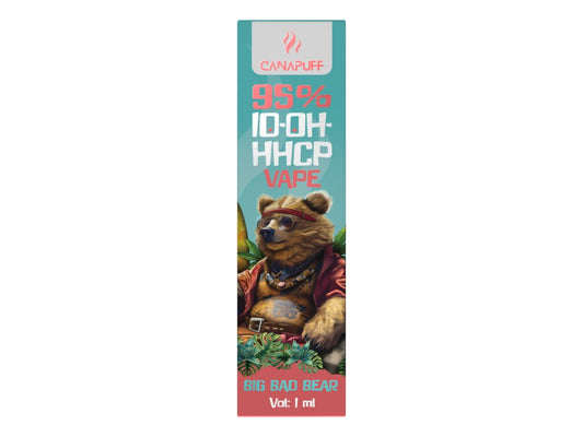 HHC Shop24 Einweg Vape Big Bad Bear 95% 10-OH-HHCP 1ml von Canapuff Canalogy s.r.o.