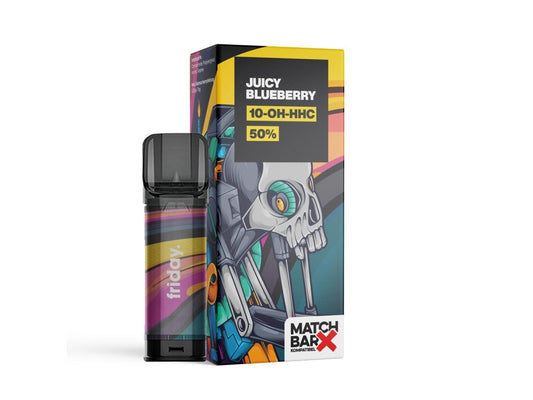 HHC Shop24 Friday 50 % 10-OH-HHC Pod – Juicy Blueberry 2ml Friday