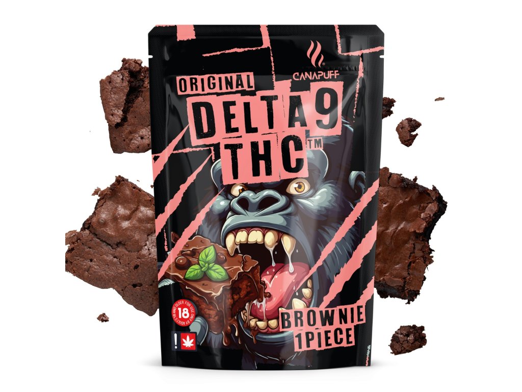 HHC Shop24 THC Brownie von Canapuff 1 Stück Canapuff