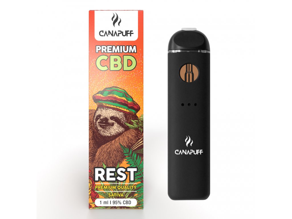 HHC Shop24 CBD Vape REST 95% von CanaPuff - CBD 96%, (1ml) Canalogy s.r.o.