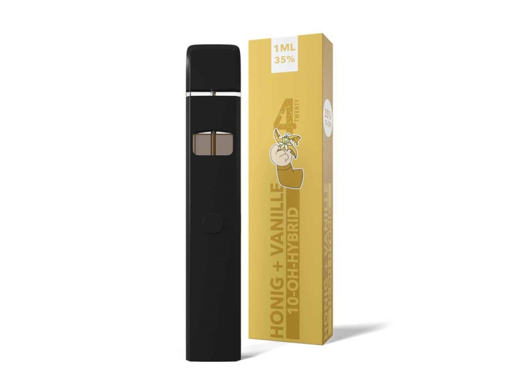 HHC Shop24 4Twenty 10-OH-HHC Einweg Vape Honig Vanille 35 % 4Twenty