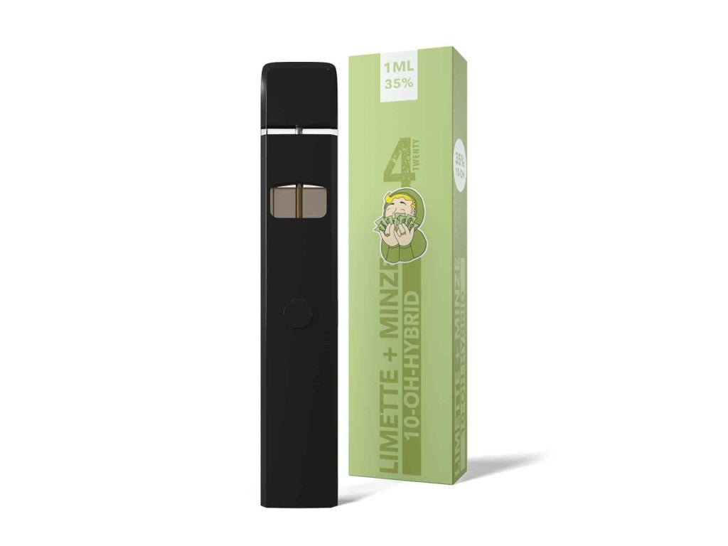 HHC Shop24 4Twenty 10-OH-HHC Einweg Vape Limette Minze 35 % 4Twenty