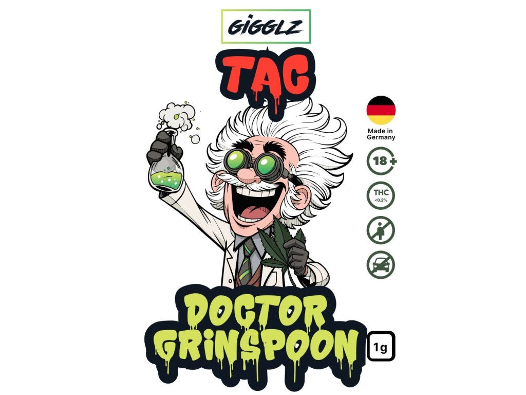 HHC Shop24 TAC-Blüten Dr. Grinspoon von Gigglz Gigglz