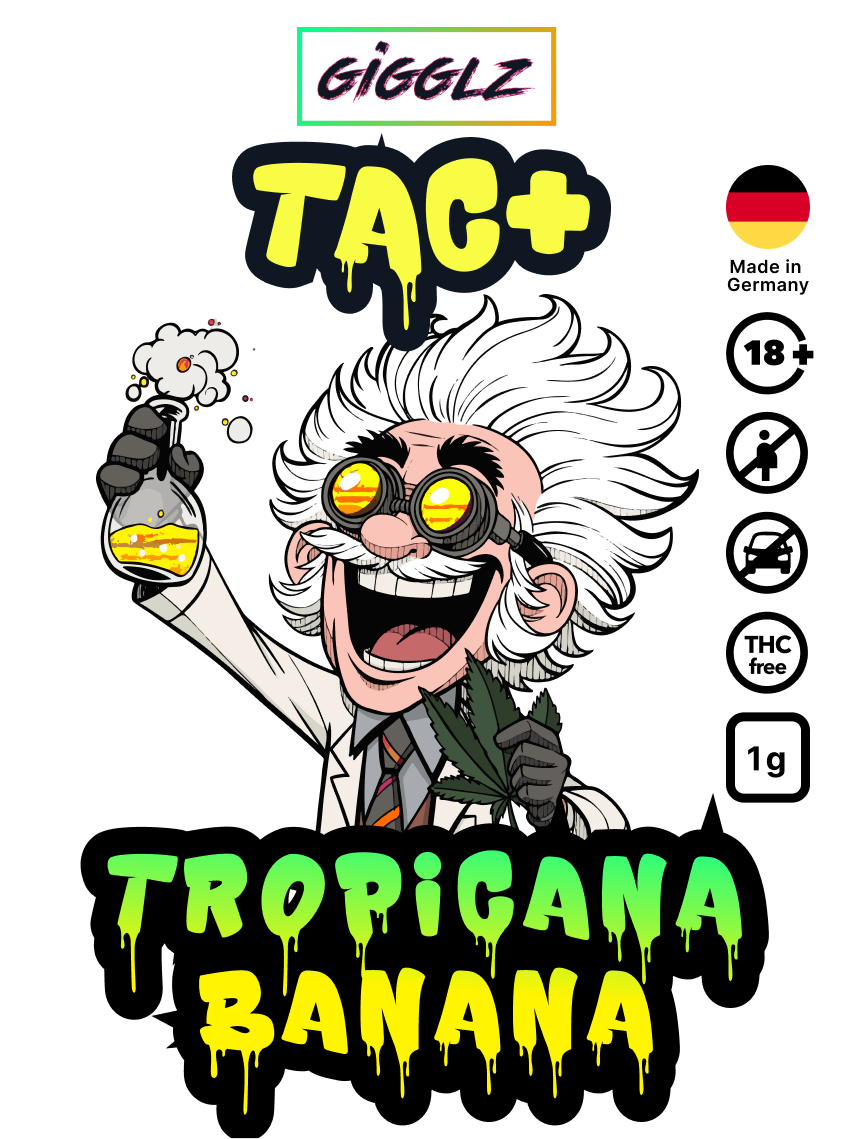 HHC Shop24 TAC+ Blüten Tropicana Banana von Gigglz Gigglz